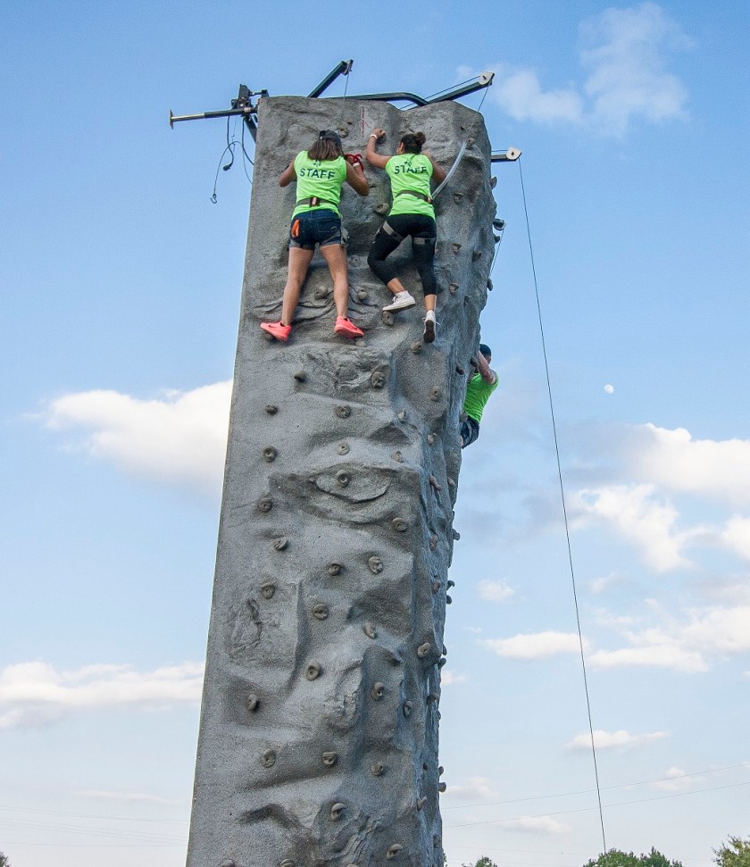 City of Huntsville, Parks and Recreation, July 4th, LEAP Ambassadors, SHSU, LEAP Center, Rock Climbing