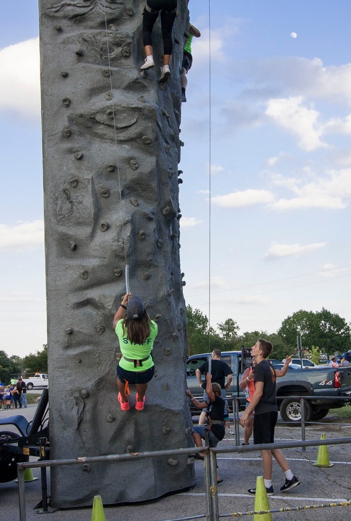 City of Huntsville, Parks and Recreation, July 4th, LEAP Ambassadors, SHSU, LEAP Center, Rock Climbing