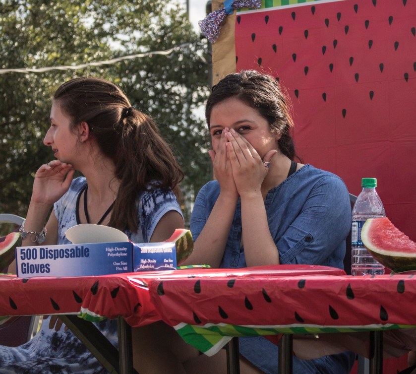 City of Huntsville, Parks and Recreation, July 4th, LEAP Ambassadors, SHSU, LEAP Center, Watermelon Eating Contest