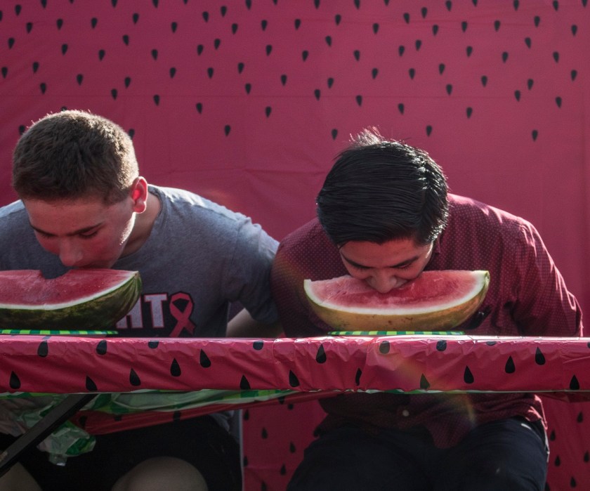 City of Huntsville, Parks and Recreation, July 4th, LEAP Ambassadors, SHSU, LEAP Center, Watermelon Eating Contest