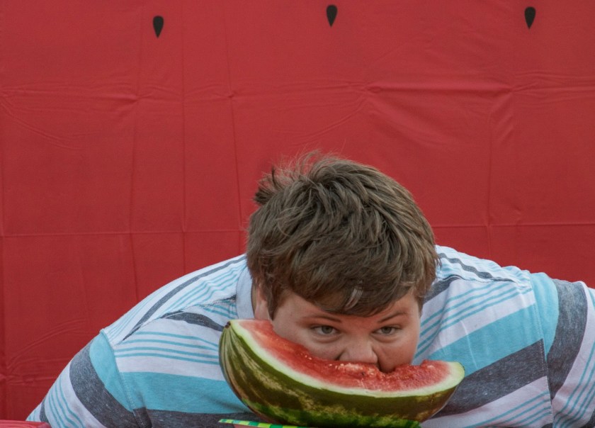 City of Huntsville, Parks and Recreation, July 4th, LEAP Ambassadors, SHSU, LEAP Center, Watermelon Eating Contest