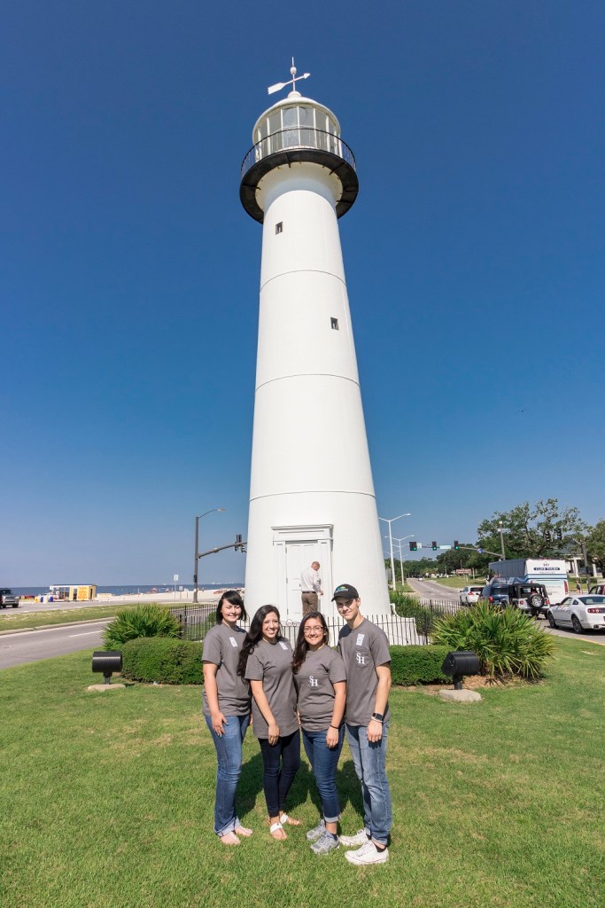 LEAP Ambassadors, LEAP Center, SHSU, Biloxi MS, Biloxi Lighthouse
