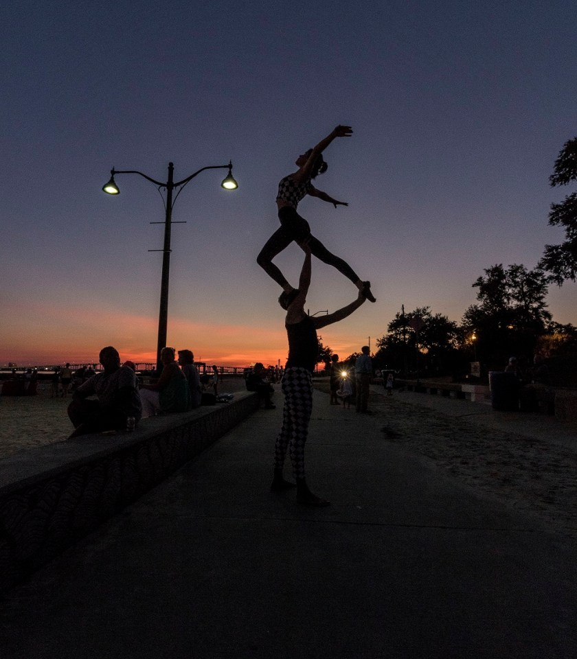 Southern Legislative Conference, Ocean Springs MS, LEAP Ambassadors, LEAP Center, SHSU, Arron and Christine, Lift School of Acrobatics