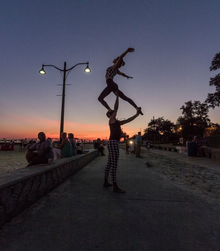 Southern Legislative Conference, Ocean Springs MS, LEAP Ambassadors, LEAP Center, SHSU, Arron and Christine, Lift School of Acrobatics
