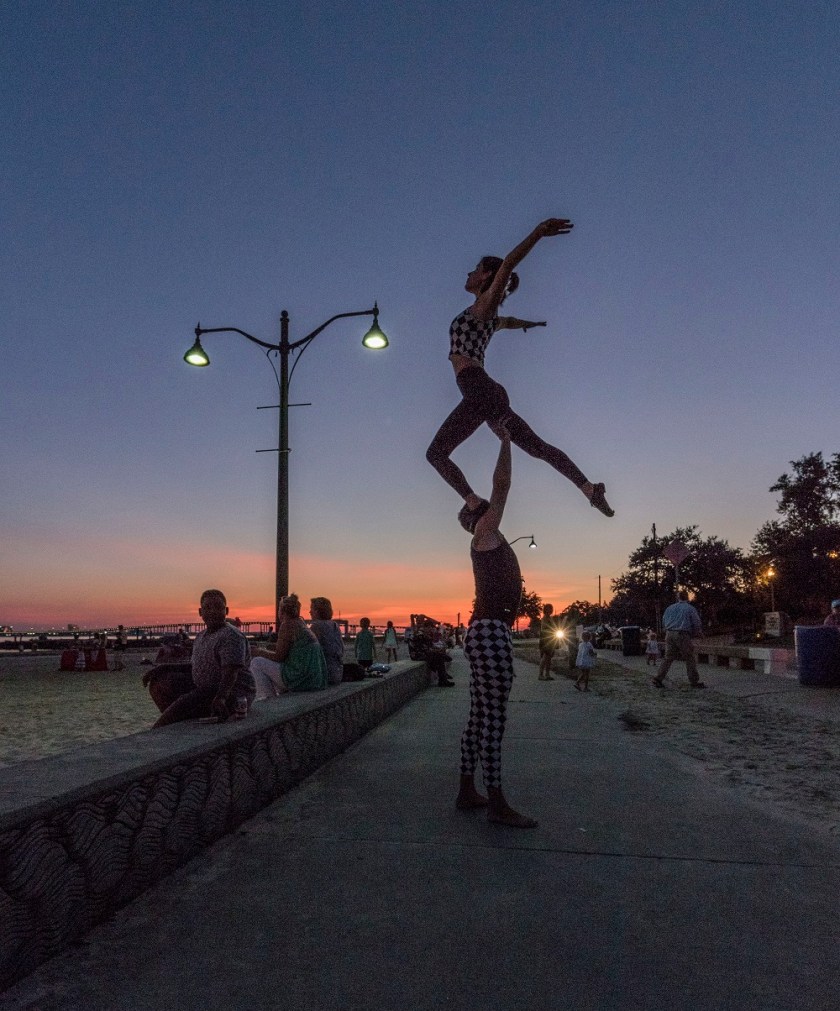Southern Legislative Conference, Ocean Springs MS, LEAP Ambassadors, LEAP Center, SHSU, Arron and Christine, Lift School of Acrobatics