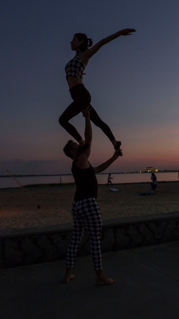 Southern Legislative Conference, Ocean Springs MS, LEAP Ambassadors, LEAP Center, SHSU, Arron and Christine, Lift School of Acrobatics