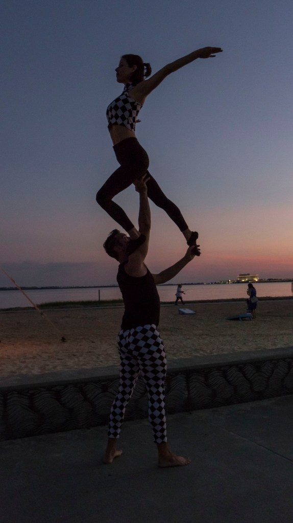 Southern Legislative Conference, Ocean Springs MS, LEAP Ambassadors, LEAP Center, SHSU, Arron and Christine, Lift School of Acrobatics