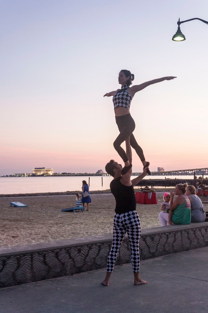Southern Legislative Conference, Ocean Springs MS, LEAP Ambassadors, LEAP Center, SHSU, Arron and Christine, Lift School of Acrobatics