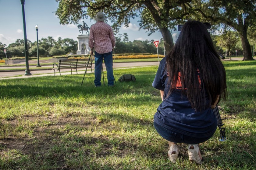 Sam Houston, Mark Burns, SHSU, Hermann Park, Houston TX, LEAP Ambassadors