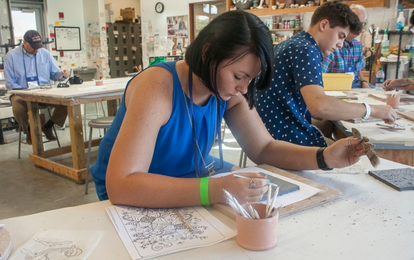 Southern Legislative Conference, Biloxi MS, LEAP Center, LEAP Ambassadors, SHSU, Ohr-O'Keefe, Frank Gehry, Ceramics