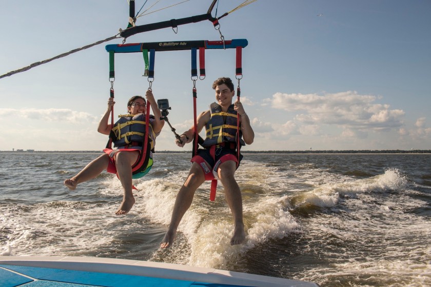 Parasailing, Biloxi MS, Southern Legislative Conference, LEAP Center, LEAP Ambassadors, SHSU