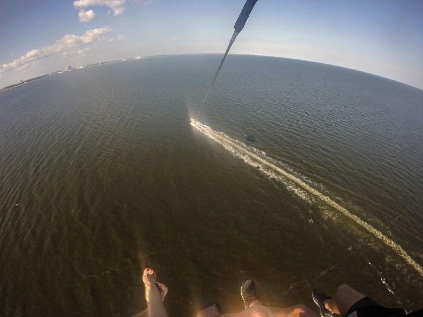 Parasailing, Biloxi MS, Southern Legislative Conference, LEAP Center, LEAP Ambassadors, SHSU