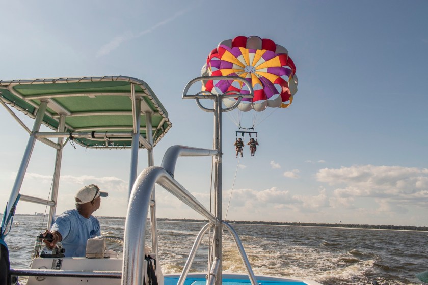 Parasailing, Biloxi MS, Southern Legislative Conference, LEAP Center, LEAP Ambassadors, SHSU