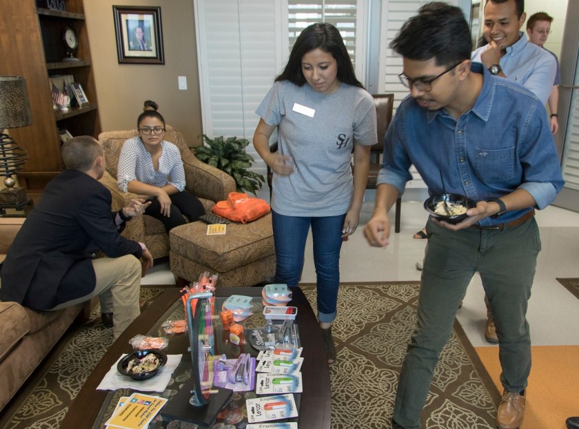 SHSU, LEAP Center, LEAP Ambassadors, Ice-Cream Mixer