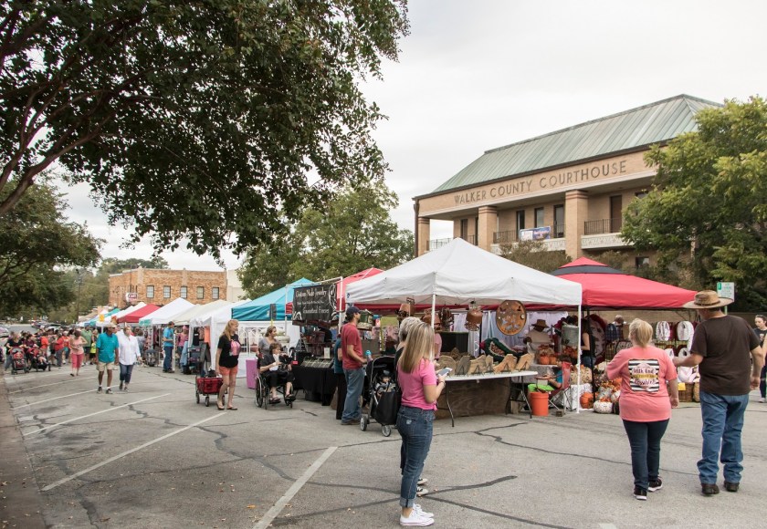 LEAP Center, LEAP Ambassadors, SHSU, Walker County Fair on the Square