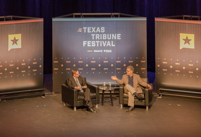 LEAP Ambassadors, LEAP Center, SHSU, Austin, Texas Tribune Festival, Al Franken, Evan Smith