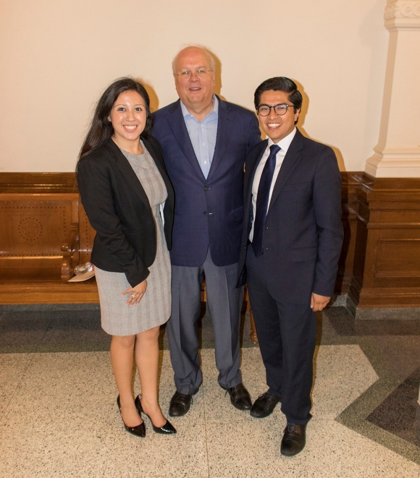 LEAP Ambassadors, LEAP Center, SHSU, Austin, Capitol, Karl Rove