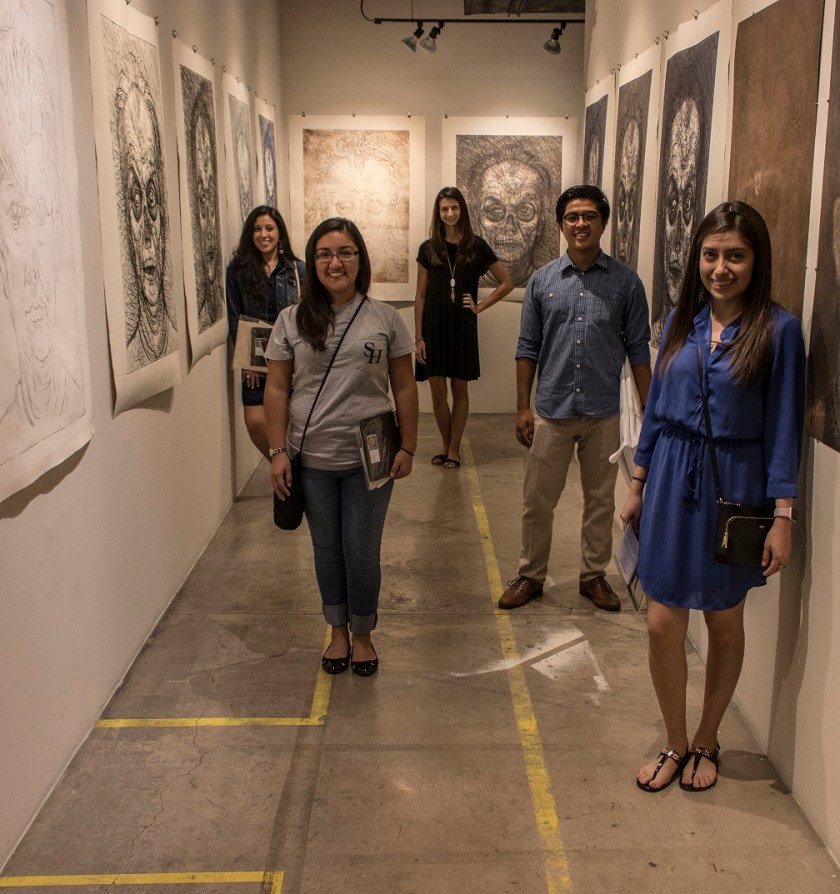 LEAP Ambassadors, LEAP Center, SHSU, Austin, Luis Jimenez