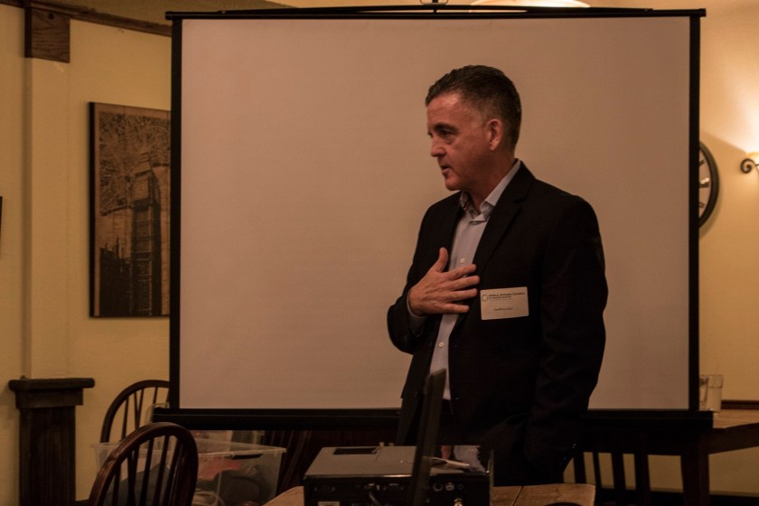 World Affairs Council, Lt. Col. Geoffrey Corn, LEAP Ambassadors, SHSU, LEAP Center