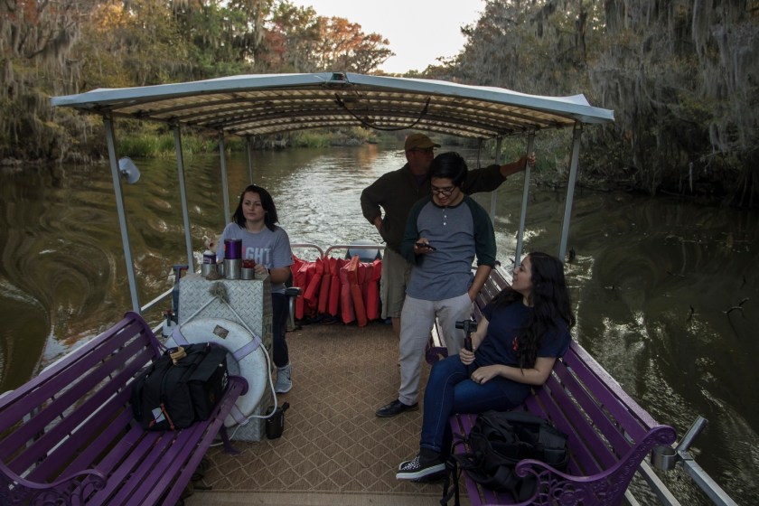 SHSU, LEAP Ambassadors, LEAP Center, Caddo Lake