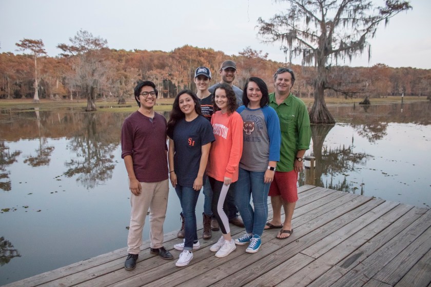 SHSU, LEAP Center, LEAP Ambassadors, Caddo Lake, Aaron, Mystique Tours