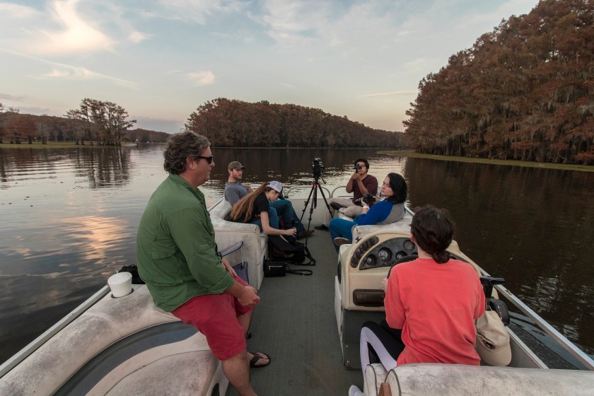 SHSU, LEAP Center, LEAP Ambassadors, Caddo Lake, Aaron, Mystique Tours