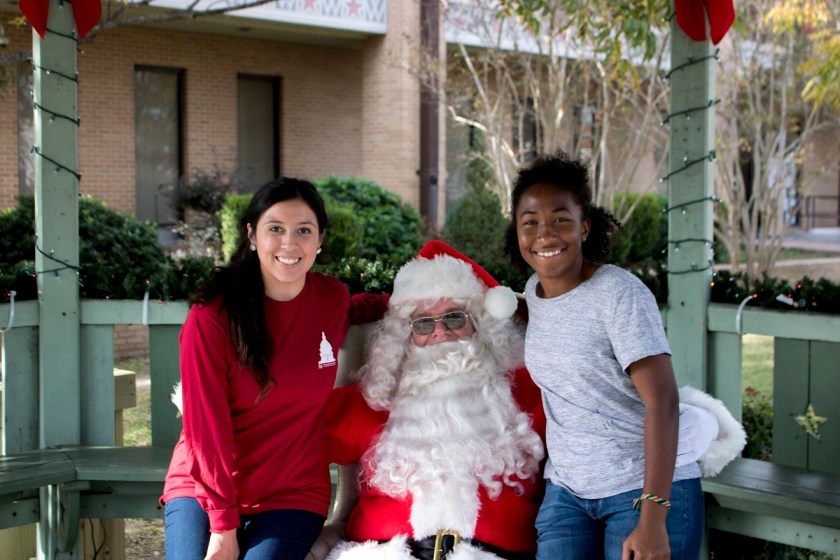 SHSU, LEAP Ambassadors, LEAP Center, Huntsville Main Street, Christmas on the Square