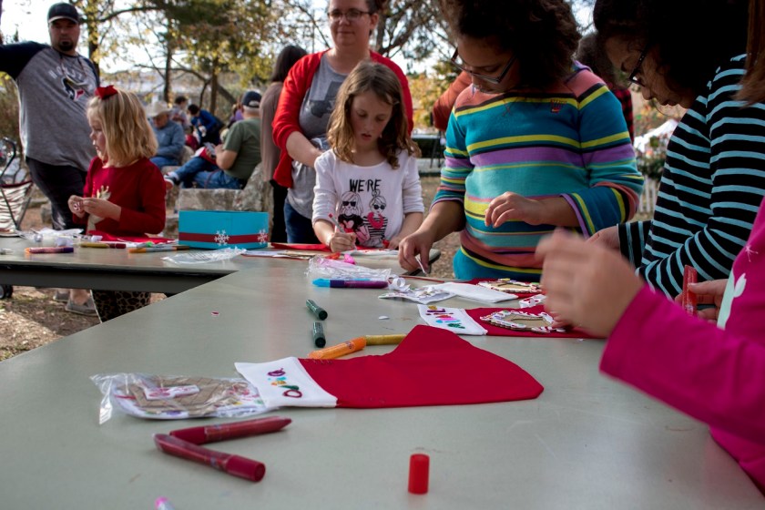 SHSU, LEAP Ambassadors, LEAP Center, Huntsville Main Street, Christmas on the Square