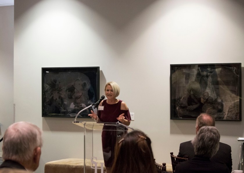 SHSU, LEAP Center, LEAP Ambassadors, Art Department, Michael Henderson, Daryl Howard, Nancy Gaertner, Art Department Gala