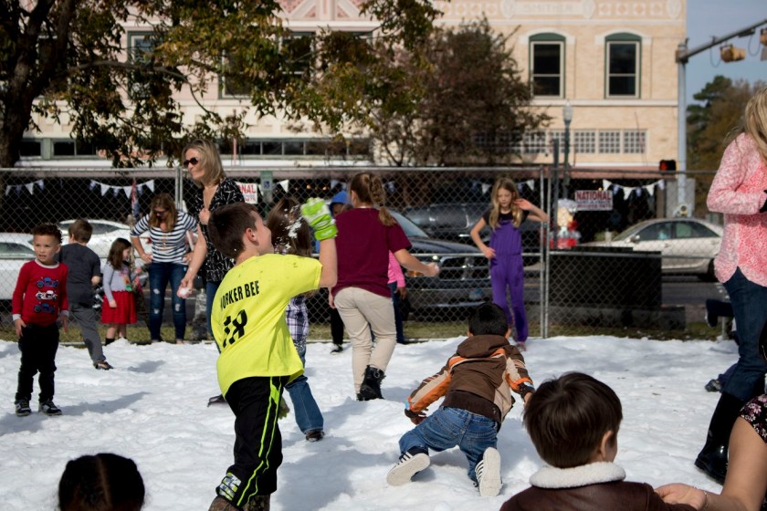 SHSU, LEAP Ambassadors, LEAP Center, Huntsville Main Street, Christmas on the Square