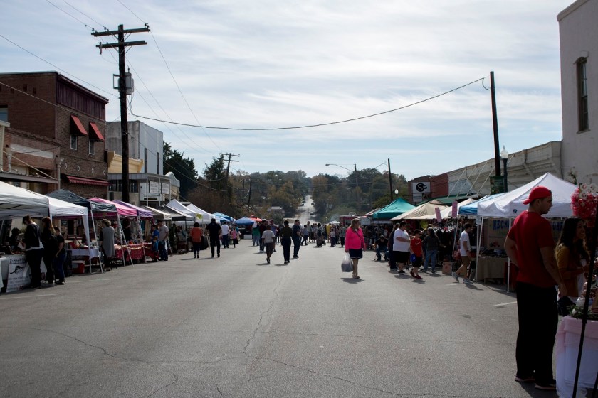 SHSU, LEAP Ambassadors, LEAP Center, Huntsville Main Street, Christmas on the Square