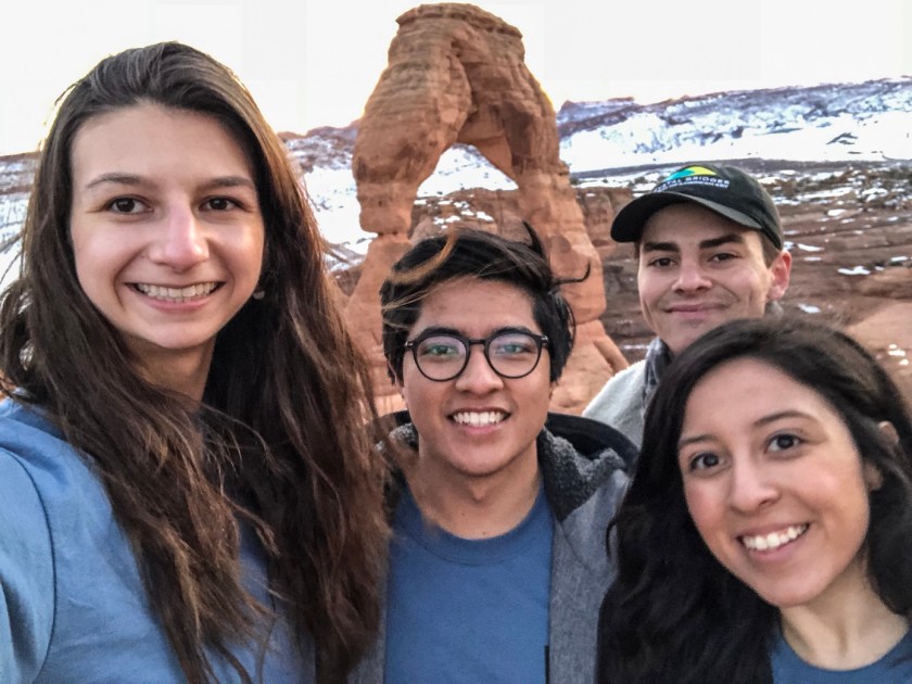 SHSU, LEAP Center, LEAP Ambassadors, Arches National Park, Delicate Arch