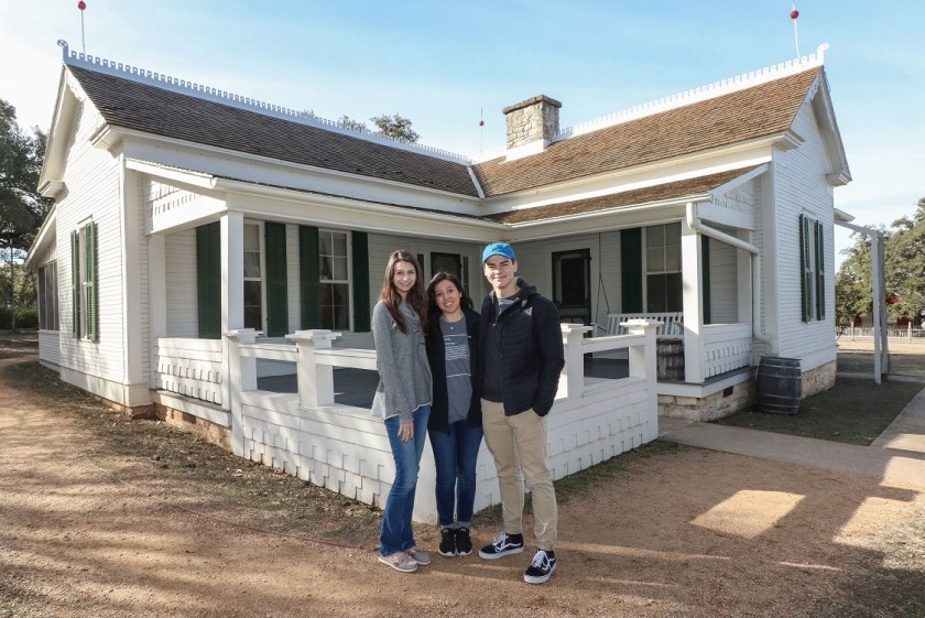 SHSU, LEAP Center, LEAP Ambassadors, Lyndon Johnson Boyhood Home, Western Travel