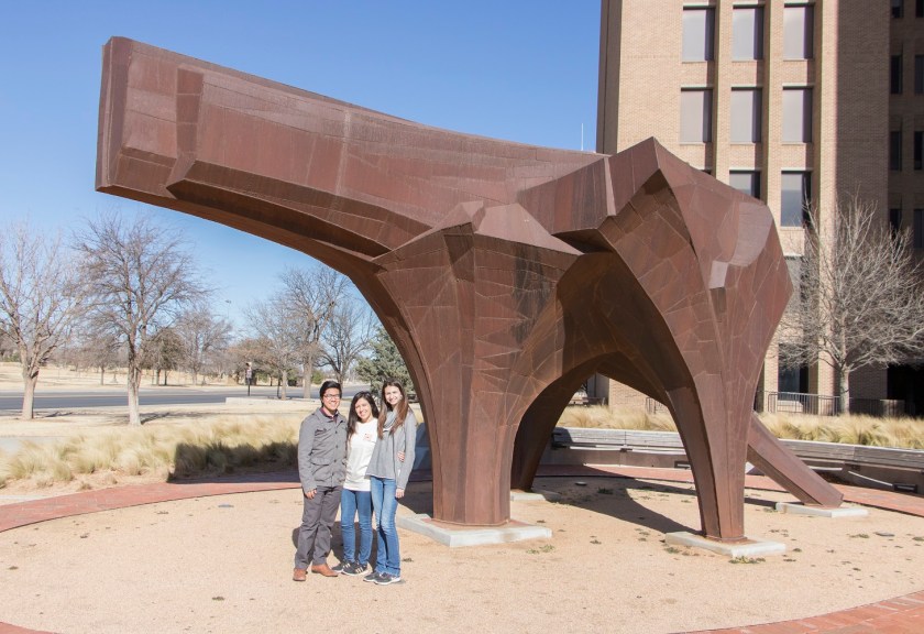 SHSU, LEAP Center, LEAP Ambassadors, Lubbock, Texas Tech University Public Art Collection, Robert Bruno
