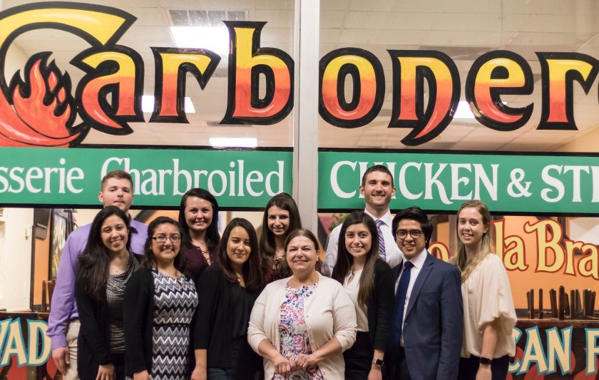 SHSU, LEAP Center, LEAP Ambassadors, Nancy Bocskor, Carbonero's