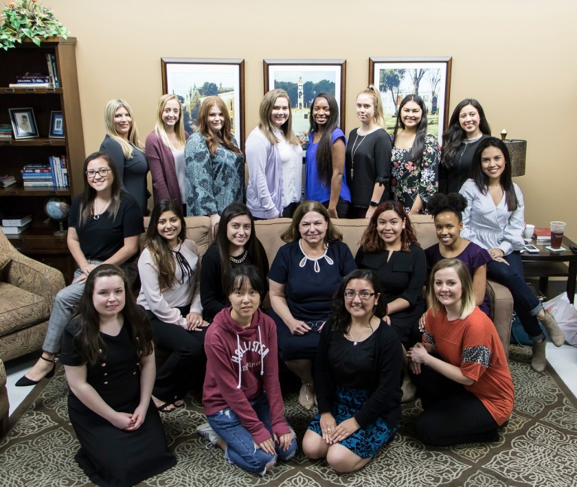 SHSU, LEAP Center, LEAP Ambassadors, Nancy Bocskor