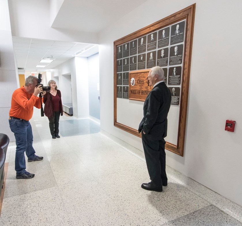 SHSU, CHSS, LEAP Ambassadors, LEAP Center, Wall of Honor, Ralph Pease