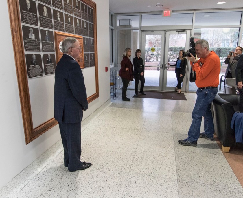 SHSU, CHSS, LEAP Ambassadors, LEAP Center, Wall of Honor, George Miles