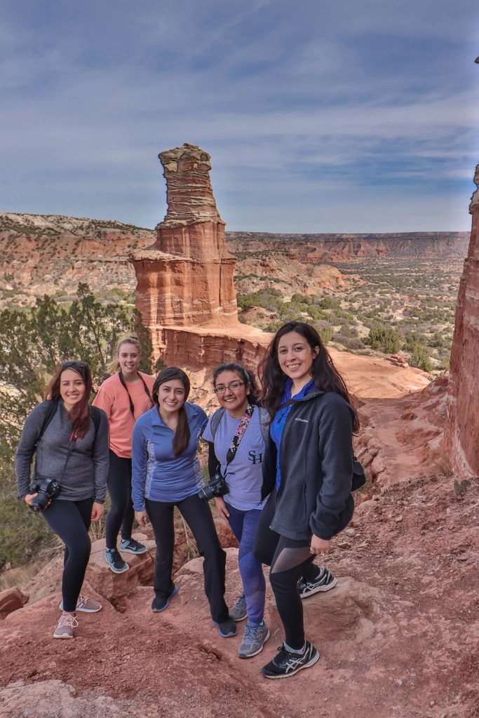 SHSU, LEAP Center, LEAP Ambassadors, Palo Duro Canyon, Lighthouse Trail