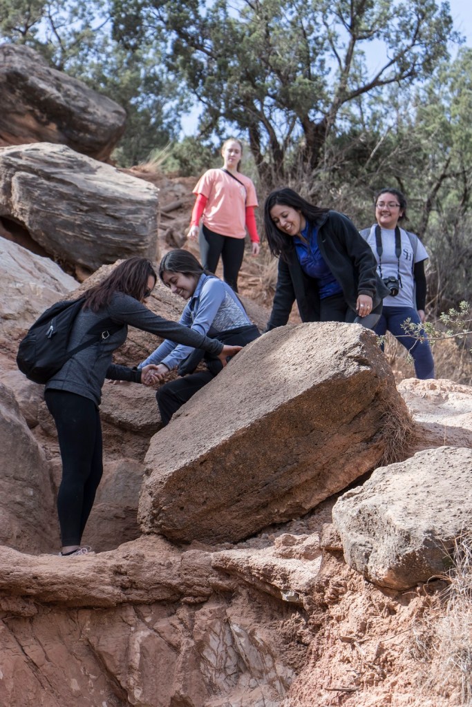 SHSU, LEAP Center, LEAP Ambassadors, Palo Duro Canyon, Lighthouse Trail