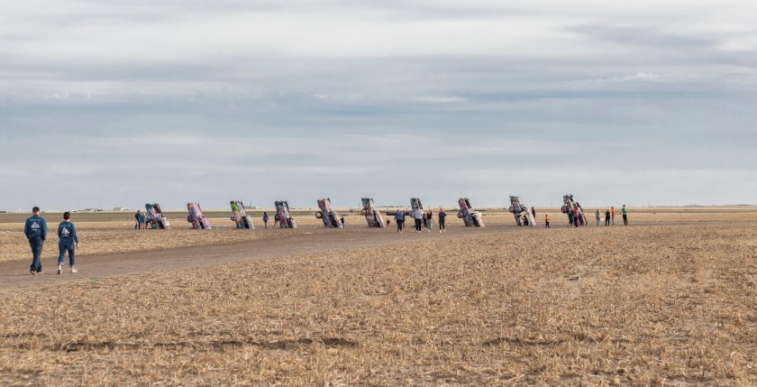 SHSU, LEAP Ambassadors, LEAP, Amarillo, Cadillac Ranch