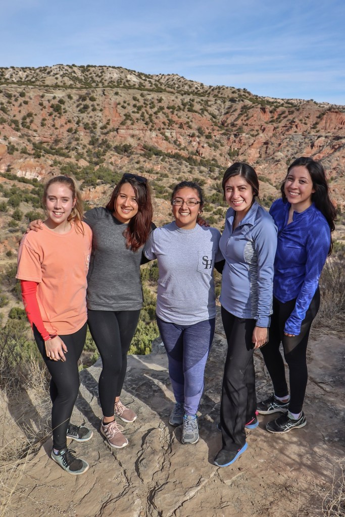 SHSU, LEAP Center, LEAP Ambassadors, Palo Duro Canyon, Lighthouse Trail