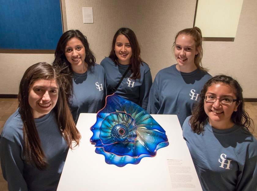 SHSU, LEAP Ambassadors, LEAP Centers, Amarillo, Amarillo Museum of Art, Dale Chihuly