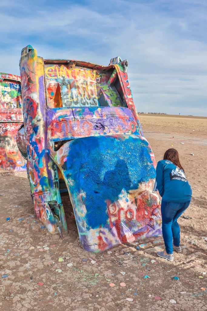 SHSU, LEAP Ambassadors, LEAP, Amarillo, Cadillac Ranch