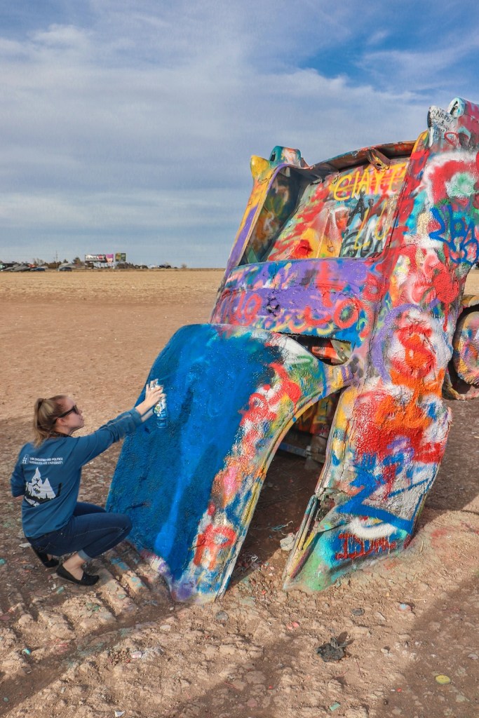 SHSU, LEAP Ambassadors, LEAP, Amarillo, Cadillac Ranch