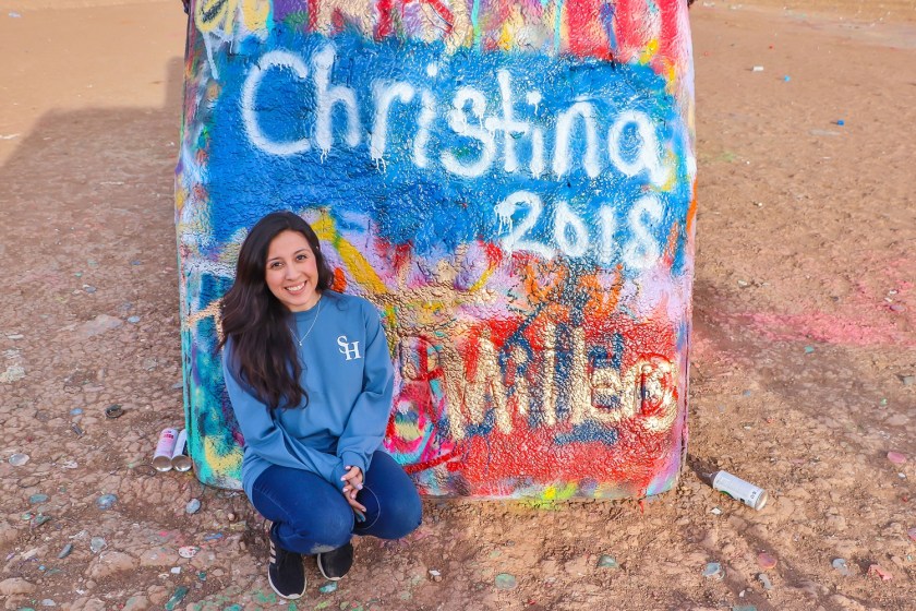SHSU, LEAP Ambassadors, LEAP, Amarillo, Cadillac Ranch