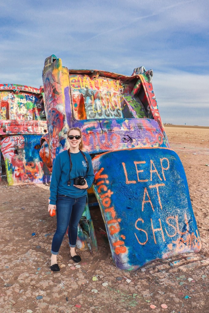 SHSU, LEAP Ambassadors, LEAP, Amarillo, Cadillac Ranch