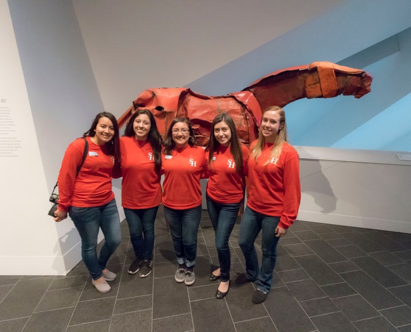 SHSU, LEAP Center, LEAP Ambassadors, Denver CO, Denver Museum of Art, Deborah Butterfield