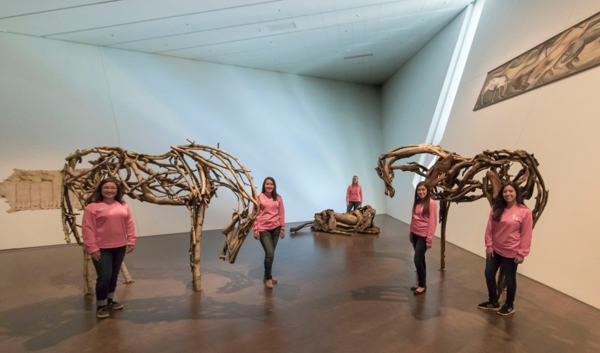 SHSU, LEAP Center, LEAP Ambassadors, Denver CO, Denver Museum of Art, Deborah Butterfield