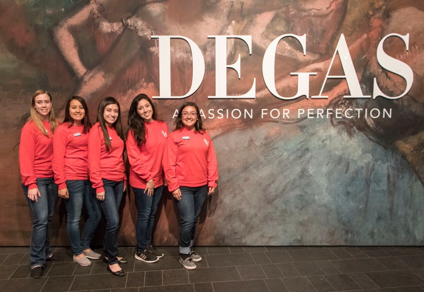 SHSU, LEAP Center, LEAP Ambassadors, Denver CO, Denver Museum of Art, Edgar Degas